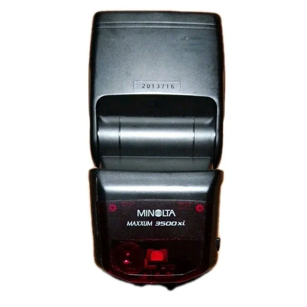 Minolta Maxxum 3500 XI Flash WORKING